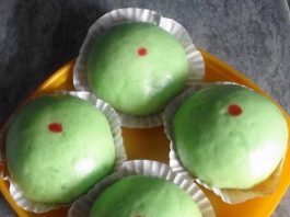 Bakpao Pandan Isi Coklat By Dwi Ita Ambarrini