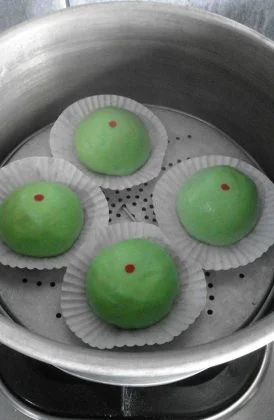 Bakpao Pandan Isi Coklat By Dwi Ita Ambarrini 3