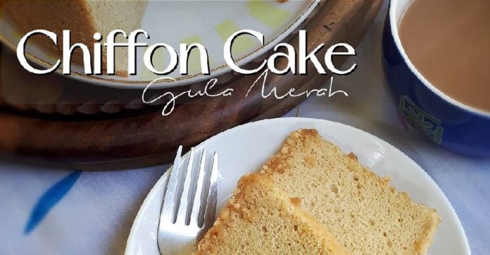 Chiffon Pisang Gula Merah