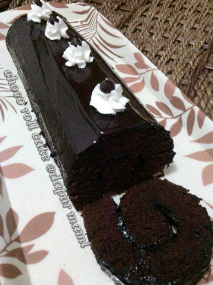 Choco Roll Cake by Dapur Mami Kaori