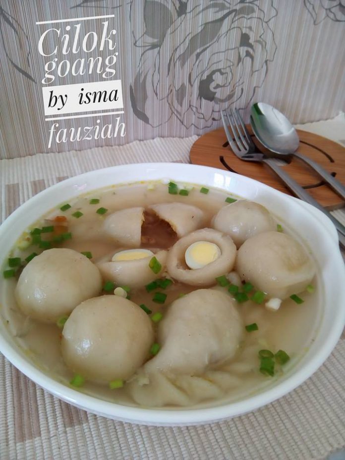 Cilok Isi Telur & Tetel By Isma Fauziah