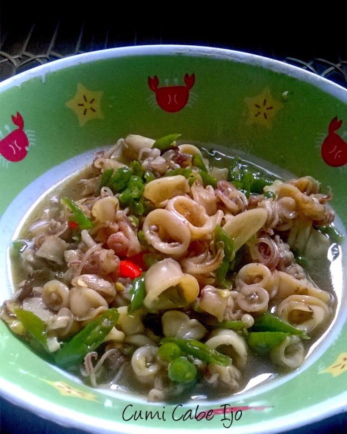 Cumi Cabe Ijo by Anik Pangestu Sulistiyo