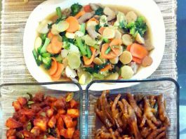 Capcay Goreng by Itha Wibowo - Ikan Patin Asam Pedas by Itha Wibowo