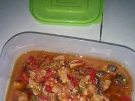Ikan Telang(Ikan asin tengiri) Asam Pedas by Bulan D'aMor