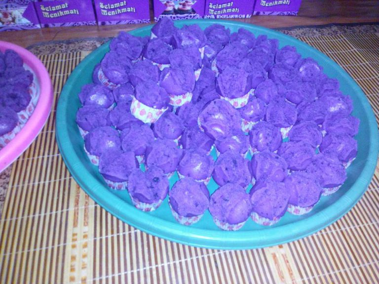 Kue Mangkok Ubi Ungu By Rabiatun Adawiyah