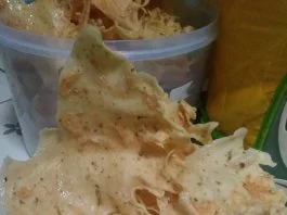 Peyek Udang Rebon by Iss Dantie