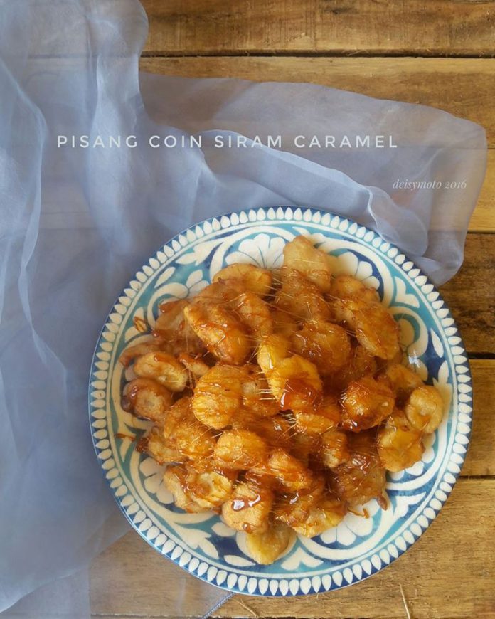 Pisang Coin Siram Caramel by Deisy Arkamasmom