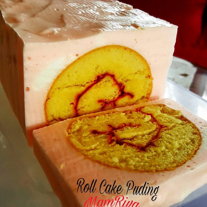 Roll Cake Puding By Mamanya Riva