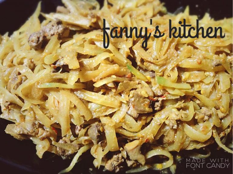 Tumis Buah Pepaya by Fanny Dethan