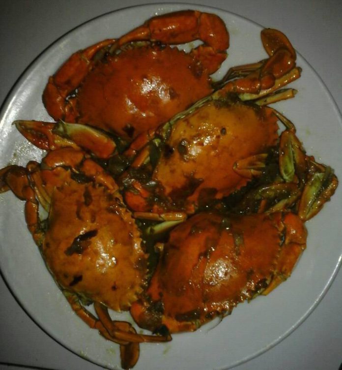 Tumis Kepiting dengan Saus Petis by Riyanti Lydia