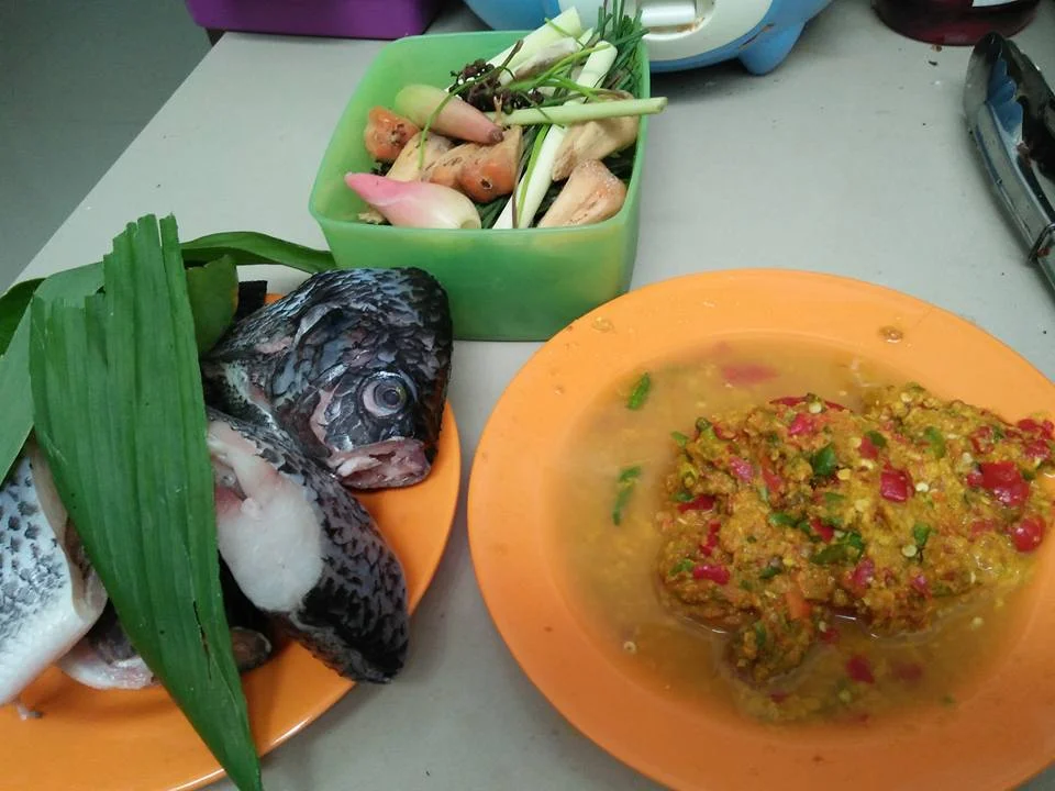 bahan arsik ikan nila