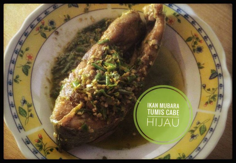Ikan Mubara Tumis Cabe Hijau by Tri Pratiwi Handayani