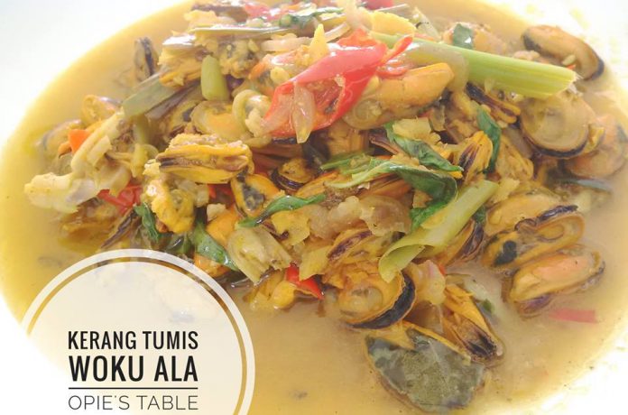 Kerang Tumis Woku by Opie Magdalena Kerang Tumis Woku by Opie Magdalena
