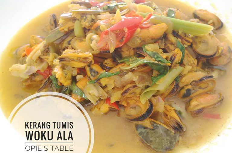 Kerang Tumis Woku by Opie Magdalena