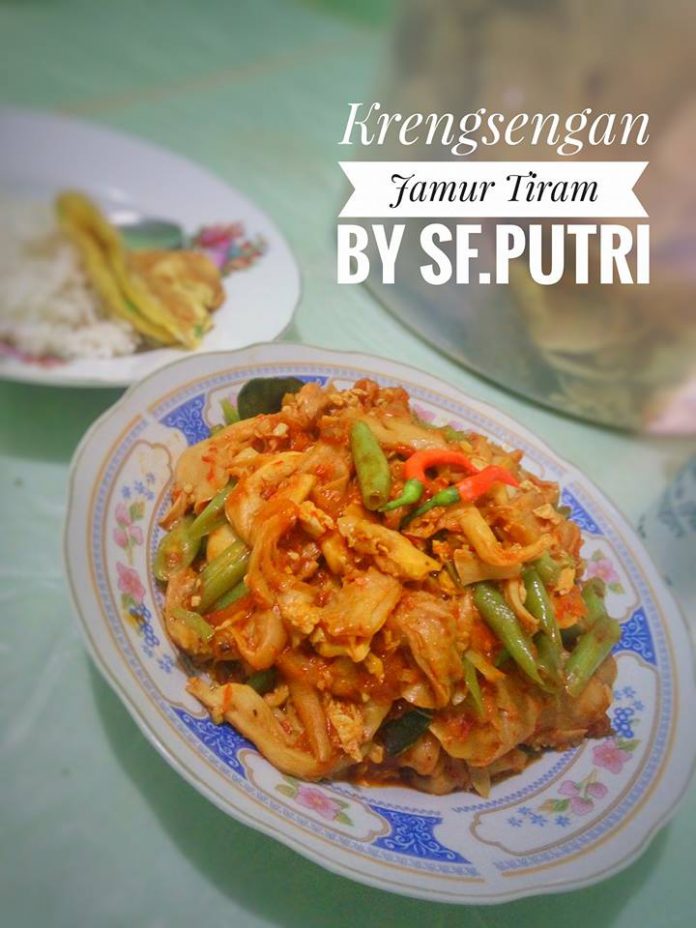Krengsengan Jamur Tiram by Shindi Faristin Putri Krengsengan Jamur Tiram by Shindi Faristin Putri