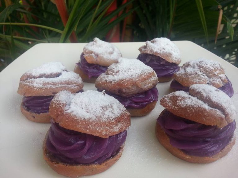 Kue Soes Ubi Ungu by Teteh Atiek