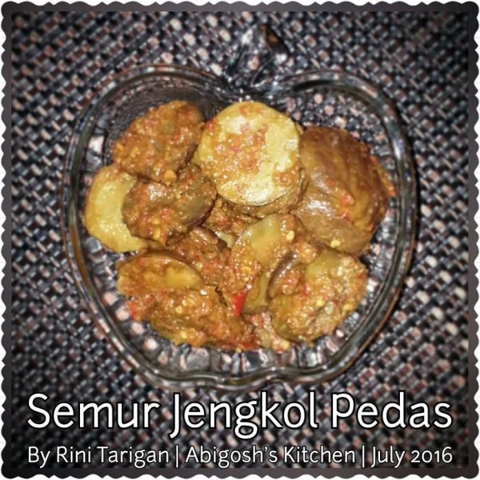 Semur Jengkol Pedas by Rini Tarigan