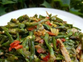 Tumis Genjer Terasi Pedas by Tia Missty