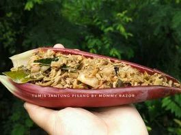 Tumis Jantung Pisang Pedas by Vieka Chu