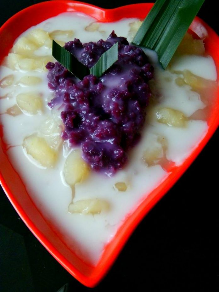 Singkong Thailand (dengan ubi ungu) by Kahla Nafieza