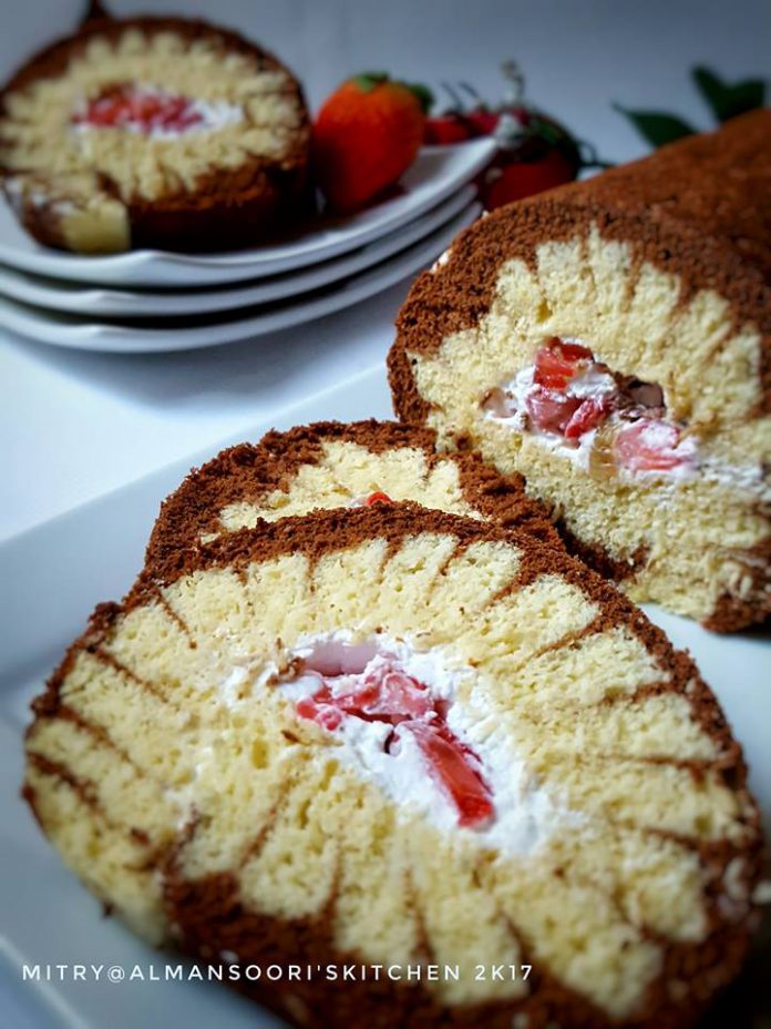 Typhoon Chiffon Swiss Roll by Mitry Sumitri Typhoon Chiffon Swiss Roll by Mitry Sumitri