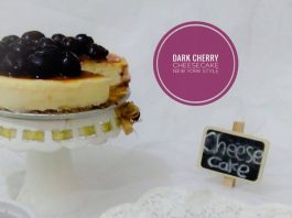 Dark Cherry Cheesecake by Dyah Oktarini