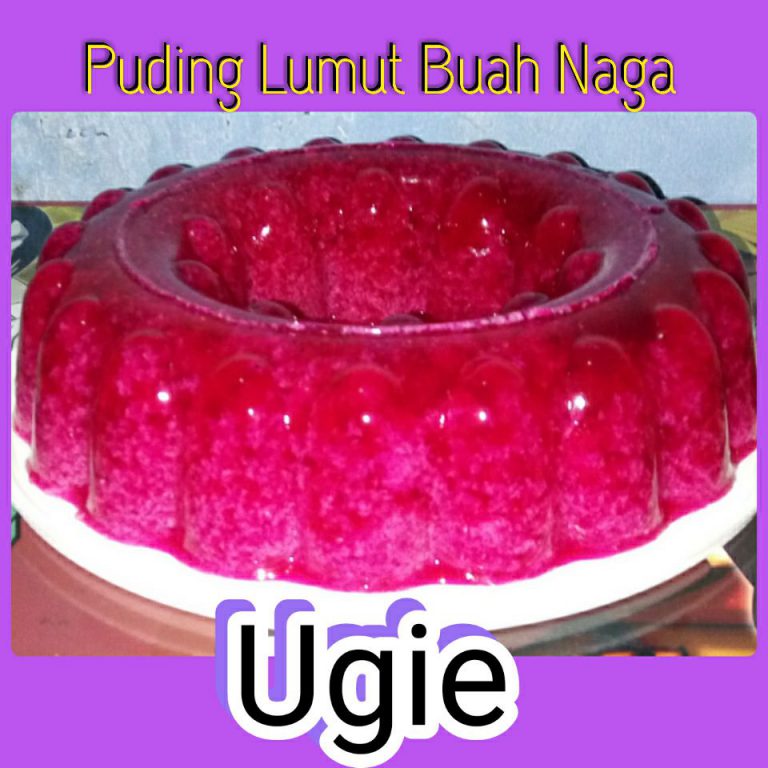 Puding Lumut Buah Naga by Sugie Artie Nasa