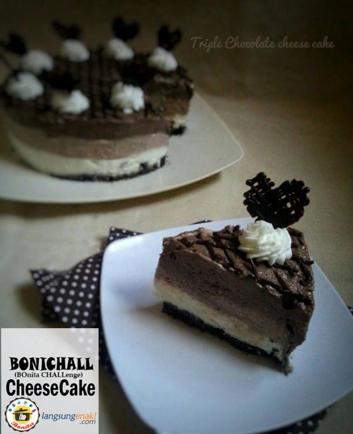 Triple Chocolate Cheesecake by Achsana