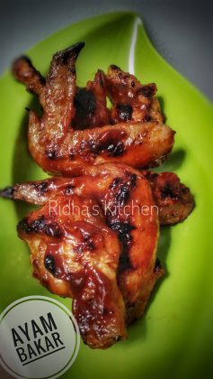 Ayam Bakar Bumbu Barbeque by Ridha Firmansyah - kreasi ayam, lauk praktis, olahan ayam, resep praktis