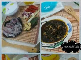 Cumi Masak Tinta & Cumi Crispy by Yeni Ayu