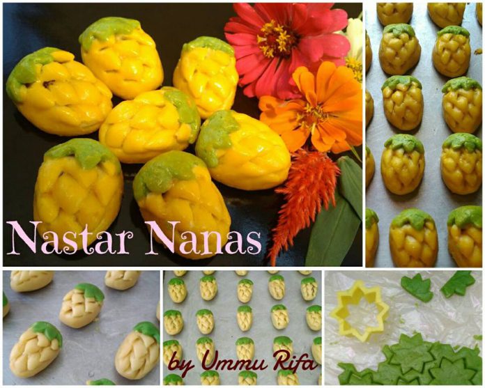 Nastar Lumer bentuk Nanas by Ummu Rifa