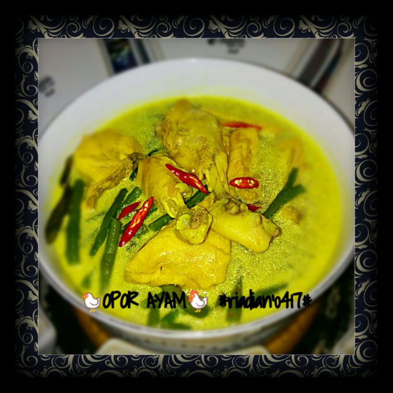 Opor Kuning Kacang Panjang by Ria Dian Lestari