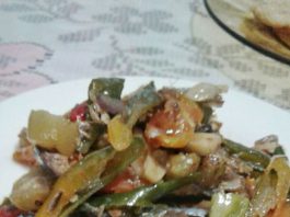 Pindang Asin Tumis Petai by Beta Al Chasana