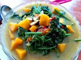 Pucuk Labu Kuah Santan