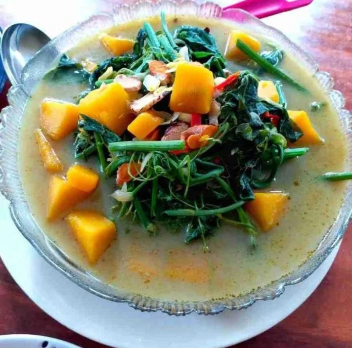 Pucuk Labu Kuah Santan