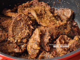 Rendang Kering Lidah Sapi by Vetrarini Leroy