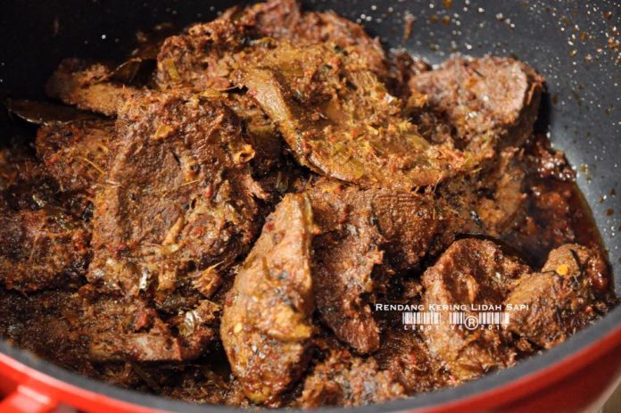 Rendang Kering Lidah Sapi by Vetrarini Leroy