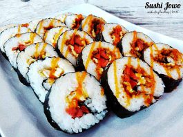 Sushi Jowo (Javanese Sushi) by Ainul Khotimah