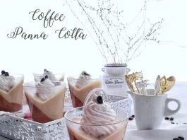 Coffee Panna Cotta by Andriana Irma