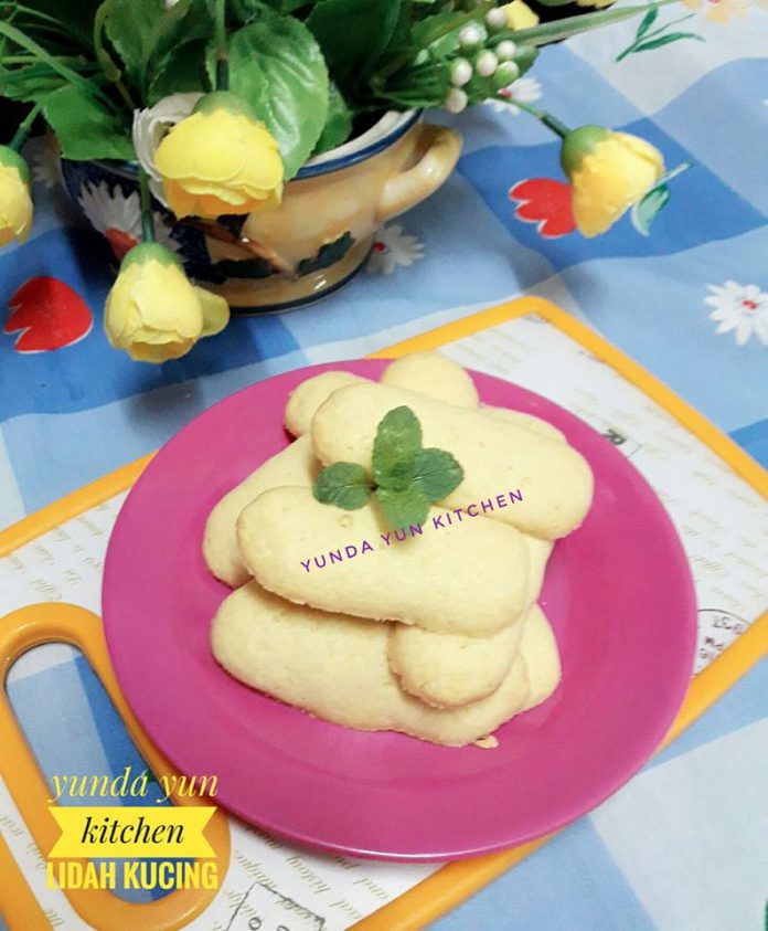 Cookies Lidah Kucing by Yunda Yun Cookies Lidah Kucing by Yunda Yun