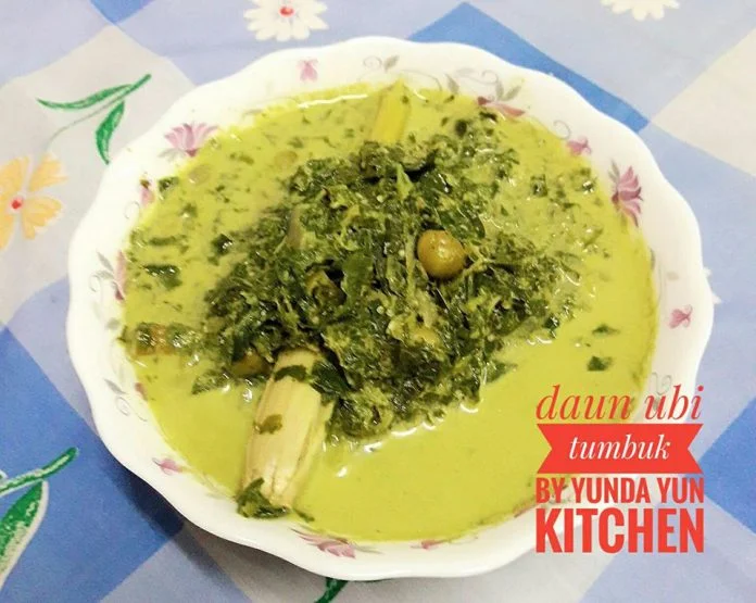 Daun Ubi Tumbuk by Yunda Yun