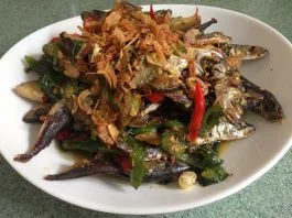 Ikan Asin Cabe Ijo by Permata Di Dasar Samudera