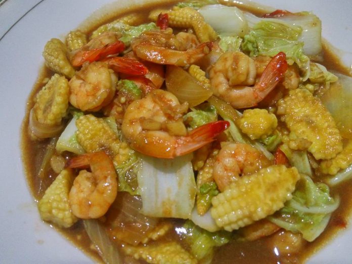 Oseng Udang Saus Tiram by Heny Kusuma Wardani