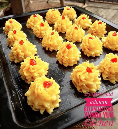 Semprit Gold by Yunda Yun - kue hari raya, kue kering, kue Lebaran, kuker lebaran