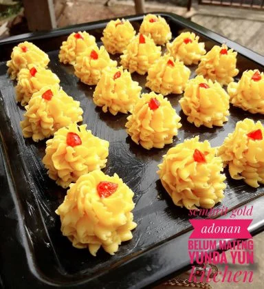 Semprit Gold by Yunda Yun - kue hari raya, kue kering, kue Lebaran, kuker lebaran
