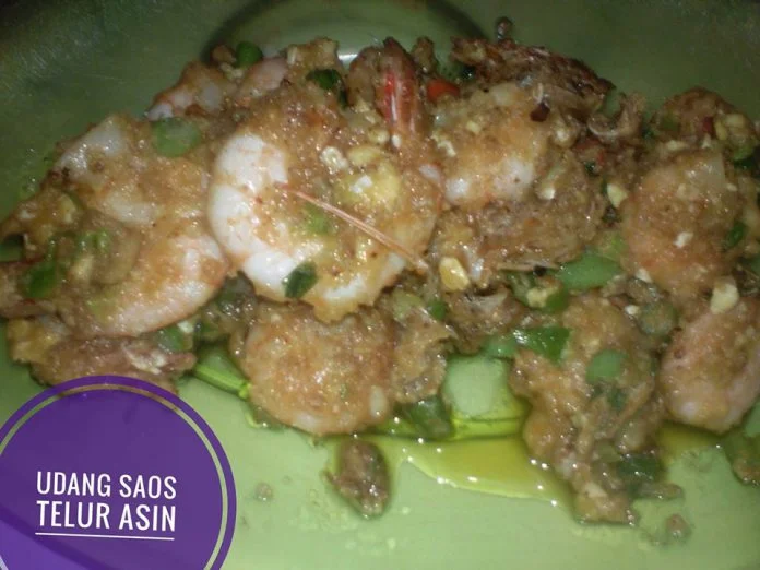 Udang Saos Telur Asin by Merina