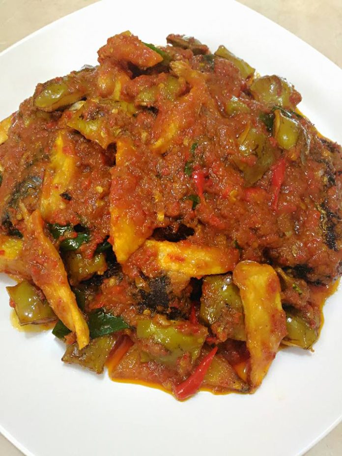 Balado Ikan Sarden Kentang Pete by Keisha Doneli