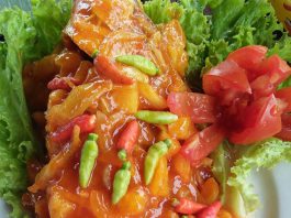 Ikan kakap Merah Saos Padang by Ummul Khair