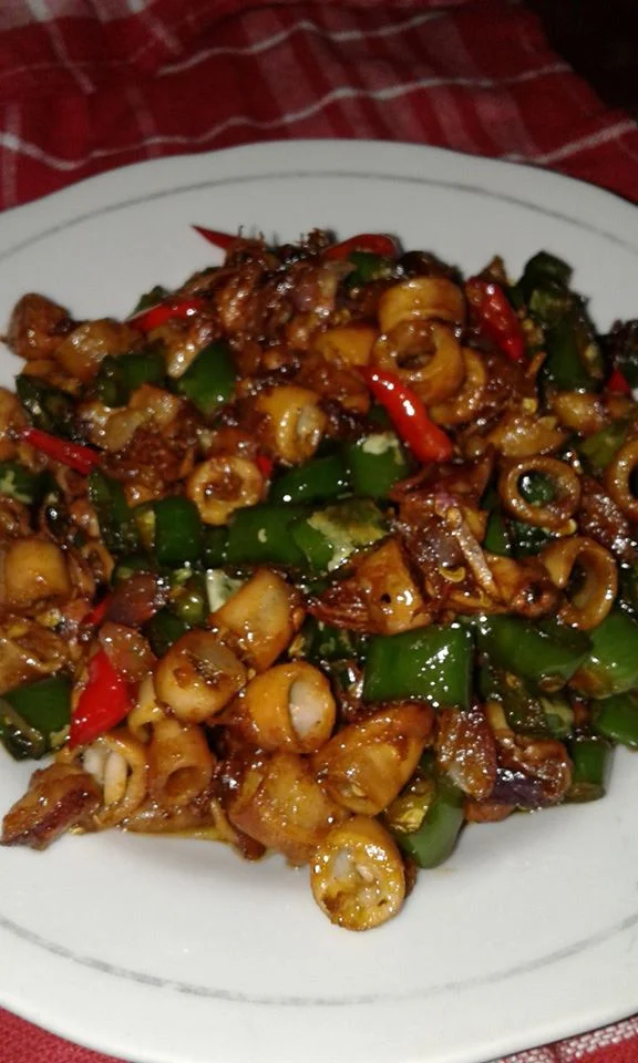 Oseng Cumi Cabe Ijo by Sofi Mamah Aji