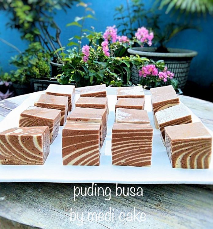 Puding busa Mocca Caramelo by Maida Puspa Dahlan